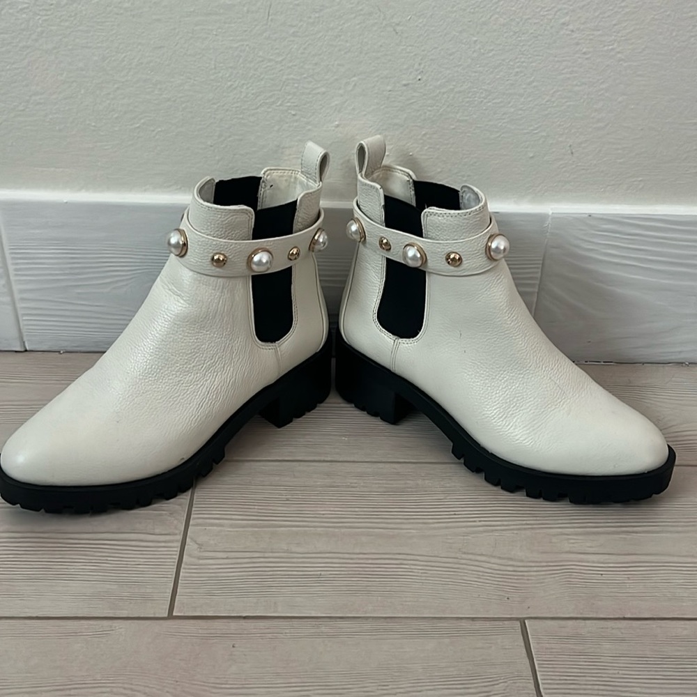 Chunky White Boot - image 1